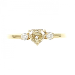 【Sản phẩm mới】Nhẫn kim cương K18YG 0.37CT 672522