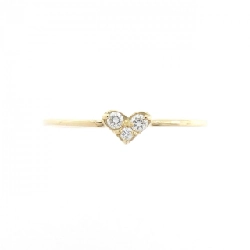 Nhẫn kim cương hình trái tim K18YG 0.05CT - Hàng hiệu chính hãng 851494