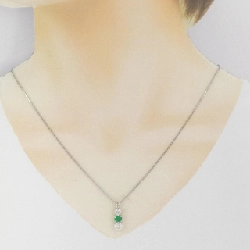 Dây chuyền Emerald PT900/PT850 0.53CT - Hàng hiệu Chính hãng 862416