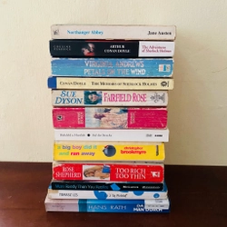 Combo sale 12 cuốn sách truyện ngoại văn 