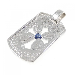 K18WG Nhẫn Sapphire 0.12CT - Hàng hiệu Chính hãng 865793