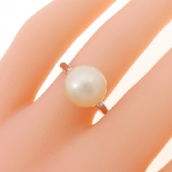 Nhẫn ngọc trai trắng PT 10.2mm 671322