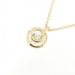 K18YG Dây chuyền kim cương 0.532CT I I1 Tốt - Hàng hiệu Chính hãng 876022