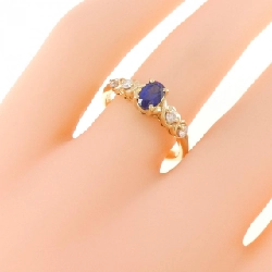 Nhẫn Sapphire K18YG 0.60CT 669382