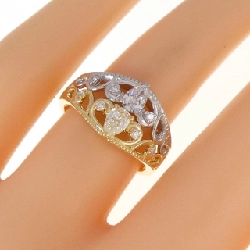 Nhẫn kim cương K18YG/PT 0.37CT - Hàng hiệu Chính hãng 855895