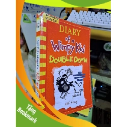 (TẶNG BOOKMARK) Diary of a wimpy kid double down mới 90% ENGLISH BOOKS RBK1809