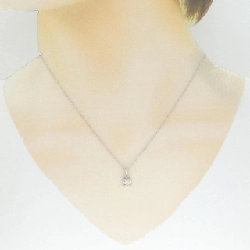 Dây chuyền kim cương 18KWG/750WG 0.10CT - Hàng hiệu Authentic 860462