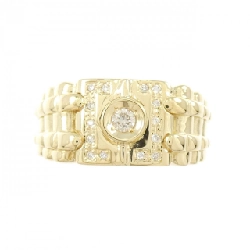 【Sản phẩm mới】Nhẫn kim cương K18YG 0.17CT 666590