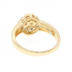 Nhẫn kim cương hoa K18YG 0.50CT 667904