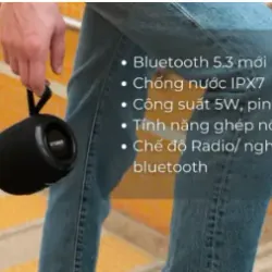 Loa Bluetooth Gochek Stomix C8, bluetooth 5.3, chống nước IPX7, tặng tai nghe bluetooth 974878