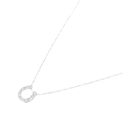 Dây chuyền kim cương hình móng ngựa PT900/PT850 0.15CT - Hàng hiệu Authentic 860474