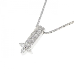 K18WG/750WG Dây chuyền kim cương - Hàng hiệu Authentic 858088