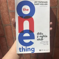 Sách one thing - điều ý nghĩa nhất 1021205