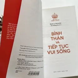 Bán sách cũ - Bình thản và tiếp tục sống (bộ sách Keep Calm) - Mark A. Reinecke 576568