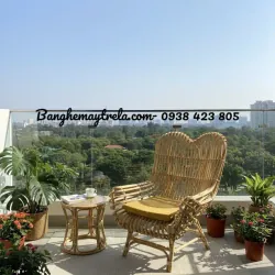 Ghế mây tự nhiên ngồi đọc sách 707986