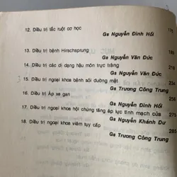 Bài giảng điệu trị học ngoại khoa, Trương Công Trung-Nguyễn Đình Hối 710631