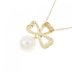 K18YG Ngọc trai Akoya Dây chuyền 6.3mm - Hàng hiệu Chính hãng 856830