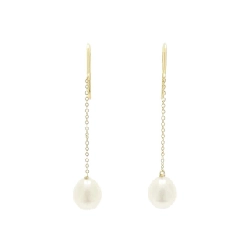 Bông tai chuỗi ngọc trai Tiffany - Hàng hiệu Authentic