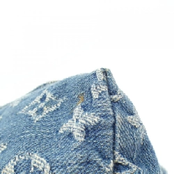【Vintage】Túi xách vai Louis Vuitton Monogram Denim Baggy GM M95048+J54316 608478
