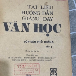 Tài liệu hướng dẫn giảng dạy văn học- 1976 544437