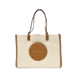 【Sản phẩm mới】Tory Burch Ella Canvas Tote 87355 Túi
