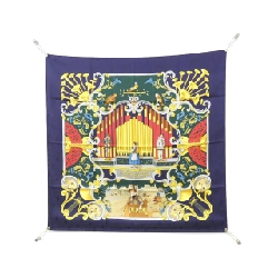 Khăn lụa HERMES ORGAUPHONE ET AUTRES MECA NIQUES - Hàng hiệu Authentic