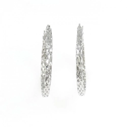 Bông tai hoop 750WG - Hàng hiệu Authentic 870130