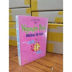 THƠ NGUYỄN BÍNH NHỮNG LỜI BÌNH 271563