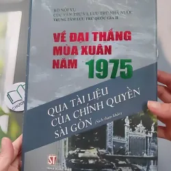 [MIỄN PHÍ BỌC SÁCH] Về đại thắng mùa xuân năm 1975... 990216