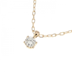 K18PG Solitaire Dây chuyền kim cương - Hàng hiệu Chính hãng 863635