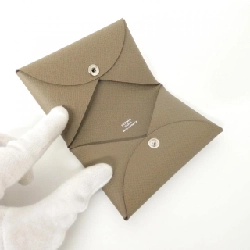 【Sản phẩm chưa sử dụng】Thẻ đựng thẻ Hermes Calvi 044164CK 623386