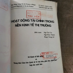 HOẠT ĐỘNG TÀI CHÍNH TRONG NỀN KINH TẾ THỊ TRƯỜNG, XB 1995 291963