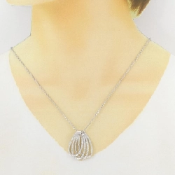 K18WG Dây chuyền kim cương 1.50CT - Hàng hiệu Chính hãng 858673