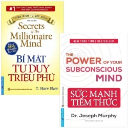 Combo Sách Sức Mạnh Tiềm Thức + Bí Mật Tư Duy Triệu Phú (Bộ 2 Cuốn) (2021) - Joseph Murphyc, T Harv Eker