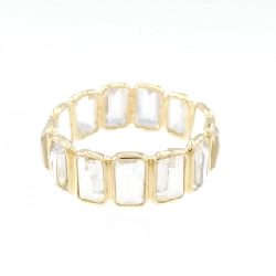 【Sản phẩm mới】Nhẫn đá mặt trăng 18KYG 670664