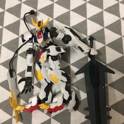 Hg barbatos lupus rex cũ bandai cho kitbash và custom
