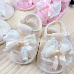 Giày sandal vải đế mềm cho bé tập đi  792138