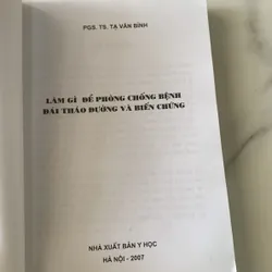 Làm gì để phòng chống bệnh đái tháo đường và biến chứng, Tạ Văn Bình 709522