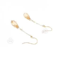 K18YG Cubic Bông tai - Hàng hiệu Chính hãng 870482