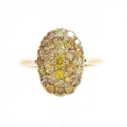 Nhẫn kim cương K18YG 0.99CT - Hàng hiệu Authentic 851531