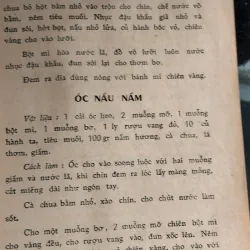 Sách xưa Bí quyết làm bếp_Bà Hạnh Loan_ Hiếm còn sót lại 797719