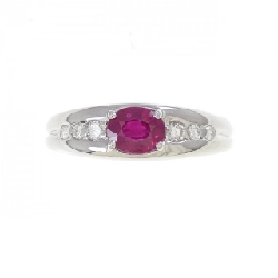 Nhẫn Ruby PT900 0.60CT - Hàng hiệu Chính hãng 855189