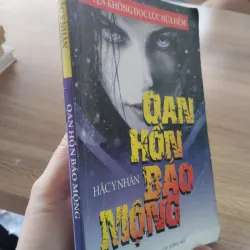cuốn tiểu thuyết kinh dị Việt Nam. 
Tên sách: Oan Hồn Báo Mộng.
Tác giả: Hắc Y Nhân.
 1032102