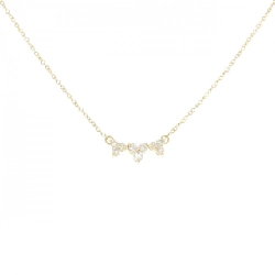 K18YG Dây chuyền kim cương 0.25CT - Hàng hiệu Chính hãng