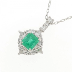 Dây chuyền ngọc lục bảo PT900/PT850 0.54CT - Hàng hiệu Authentic 858573