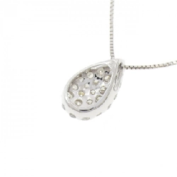 K18WG Dây chuyền kim cương - Hàng hiệu Authentic 856173