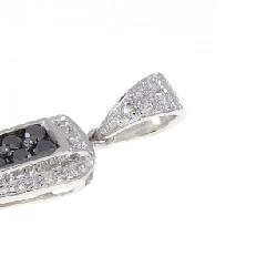 K18WG/K18BG Mặt dây chuyền kim cương chéo 2.00CT - Hàng hiệu Chính hãng 862804