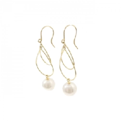 K18YG Bông tai ngọc trai Akoya 7.8mm - Hàng hiệu Chính hãng 869194