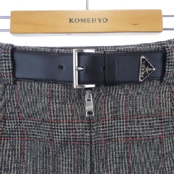 Chân váy logo tam giác PRADA P189VE S231 LJH - Hàng hiệu Authentic 819439