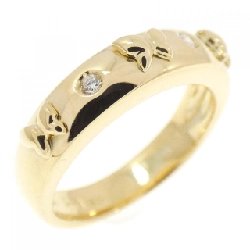 Nhẫn kim cương bướm K18YG 0.02CT - Hàng hiệu chính hãng